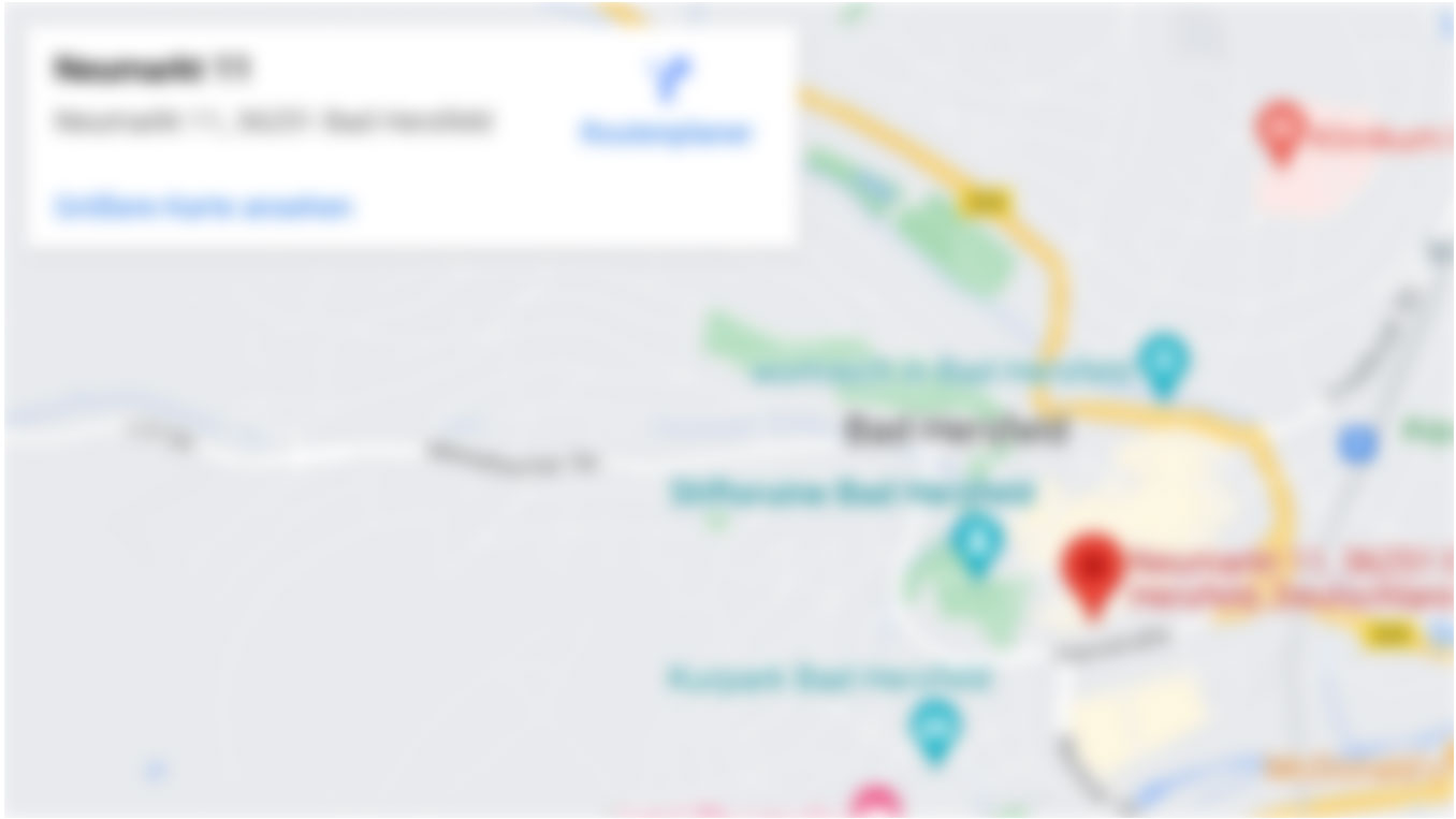 Google Map Platzhalter